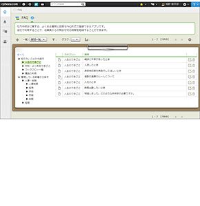 ポータルによる情報集約画面
