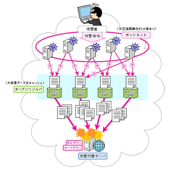 DNSリフレクションのイメージ