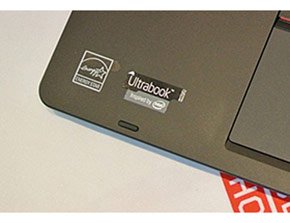 Ultrabookの証となるステッカー