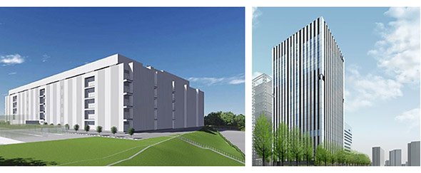データセンターの外観例