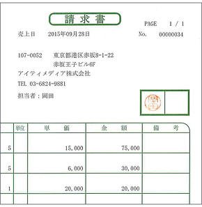 通常の設定でスキャンしたデータ