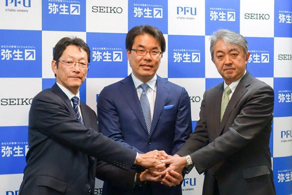 長谷川 達海氏、岡本 浩一郎氏、宮本 研一氏