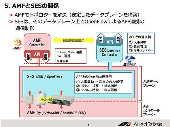 AMFとSESの関係