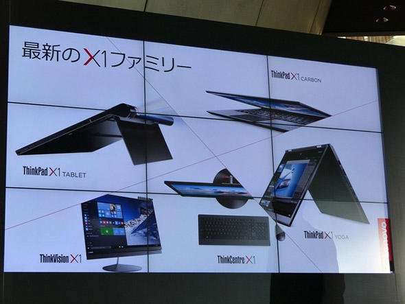 「ThinkPad X1」新製品