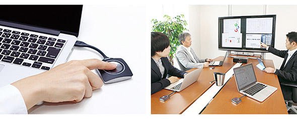 図4 ワイヤレスプレゼンテーション機器「ClickShare」