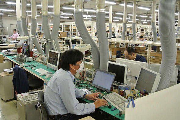マザーボード修理のライン