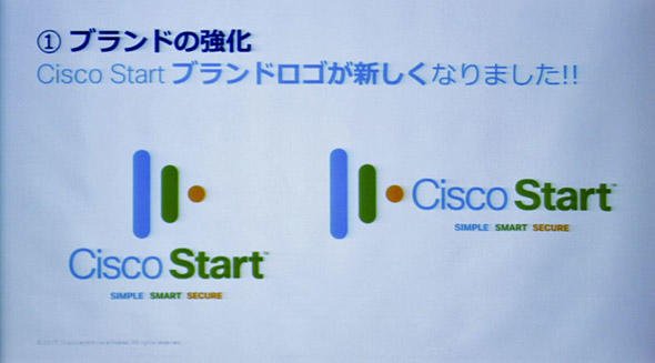 図6　Cisco Startの新ロゴ