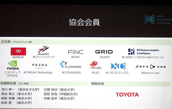 発足時点での会員