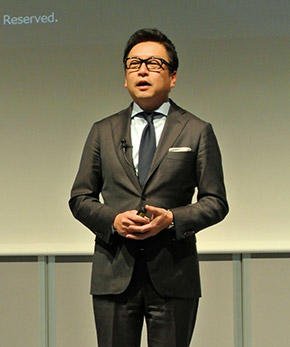留目真伸社長