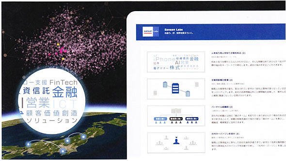 Sansan Labs（ラボ）の画面