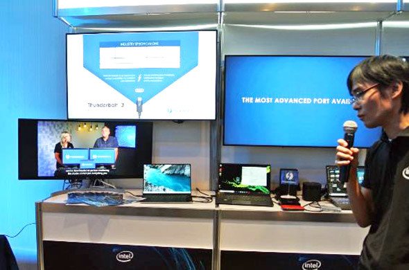「Thunderbolt 3」に対応