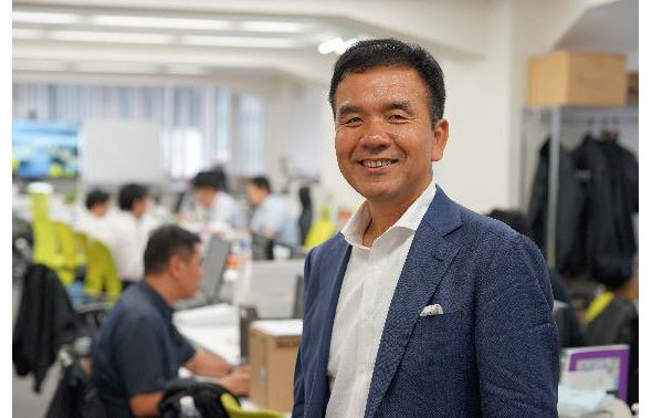 ヒューマンセントリックス　代表取締役　中村寛治氏　画像は外出自粛期間前に撮影したもの
