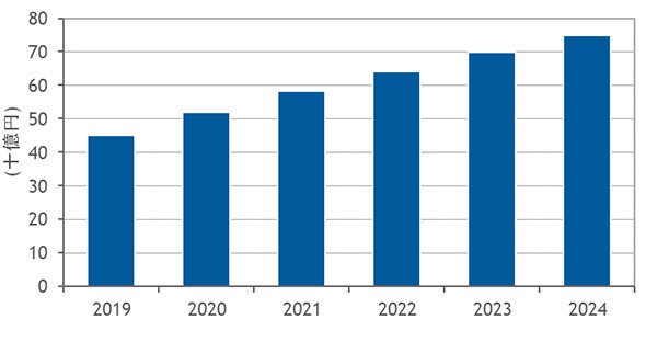国内ハイパーコンバージドシステム市場予測：2019年～2024年