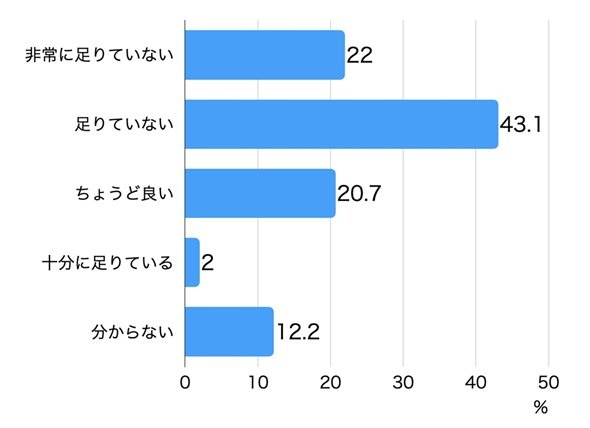 情報システム部門における人員の不足状況